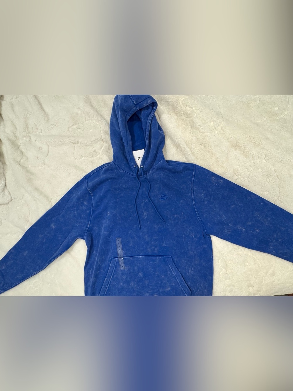 Nike Men’s Faded Royal Blue Pullover Hoodie